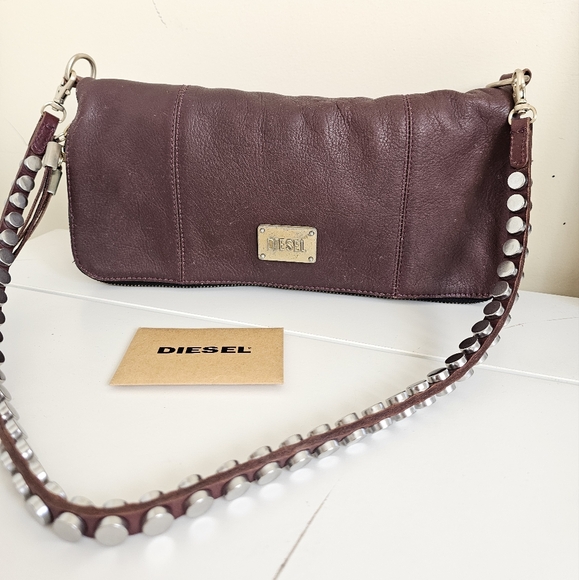 Diesel Leather Shoulder Bag - Picture 2 of 16